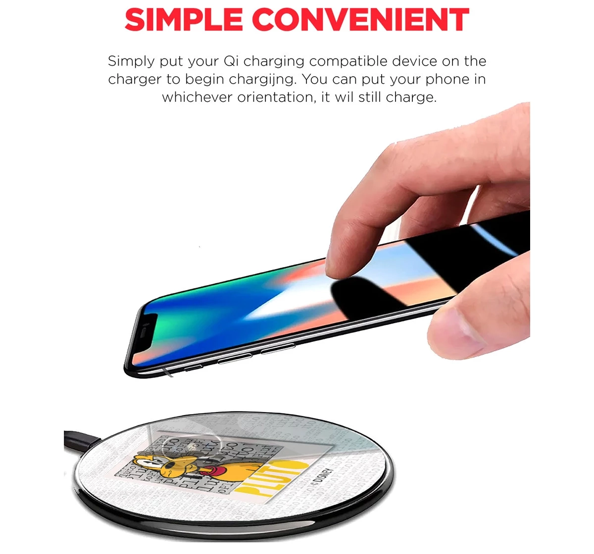 Macmerise Hello Mr Pluto Qi Compatible Pro Wireless Charger Multicolour 12Y+