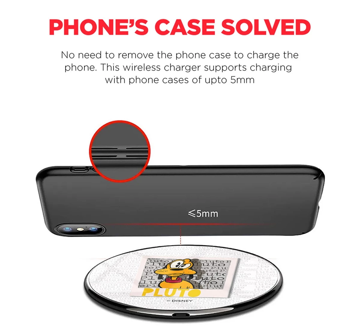 Macmerise Hello Mr Pluto Qi Compatible Pro Wireless Charger Multicolour 12Y+