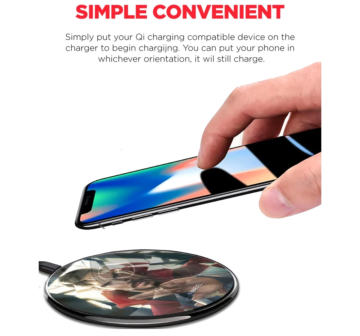 Macmerise Doctor Strange Geometric Compatible Pro Wireless Charger Multicolour 12Y+