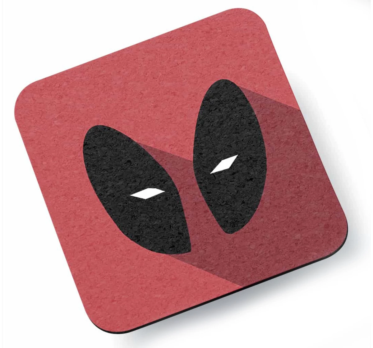 Macmerise Minimalistic Deadpool 10 X 10 cm Coasters Multicolour 12Y+