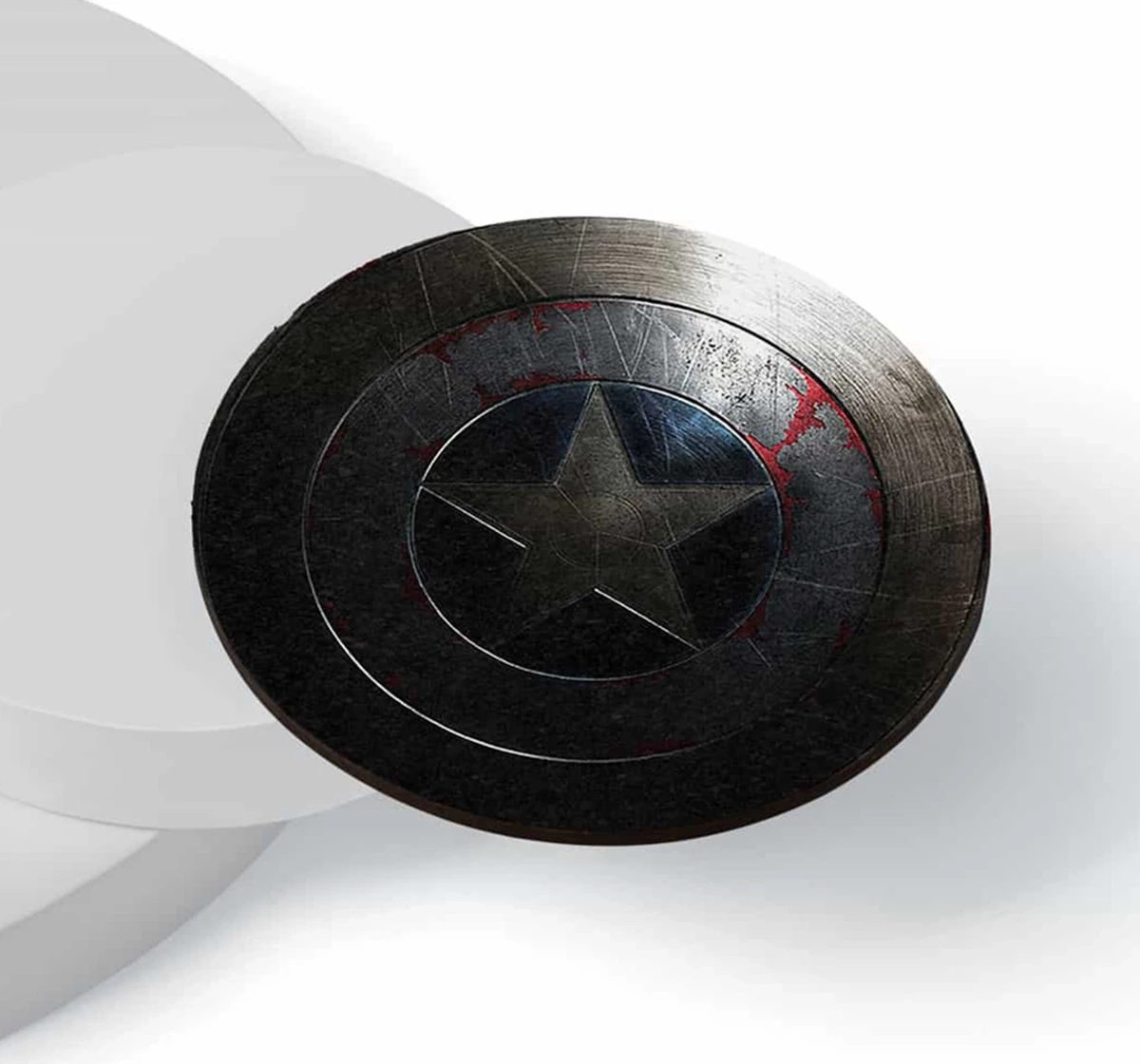 Macmerise Rusted Captains Shield Circular Coasters Multicolour 12Y+