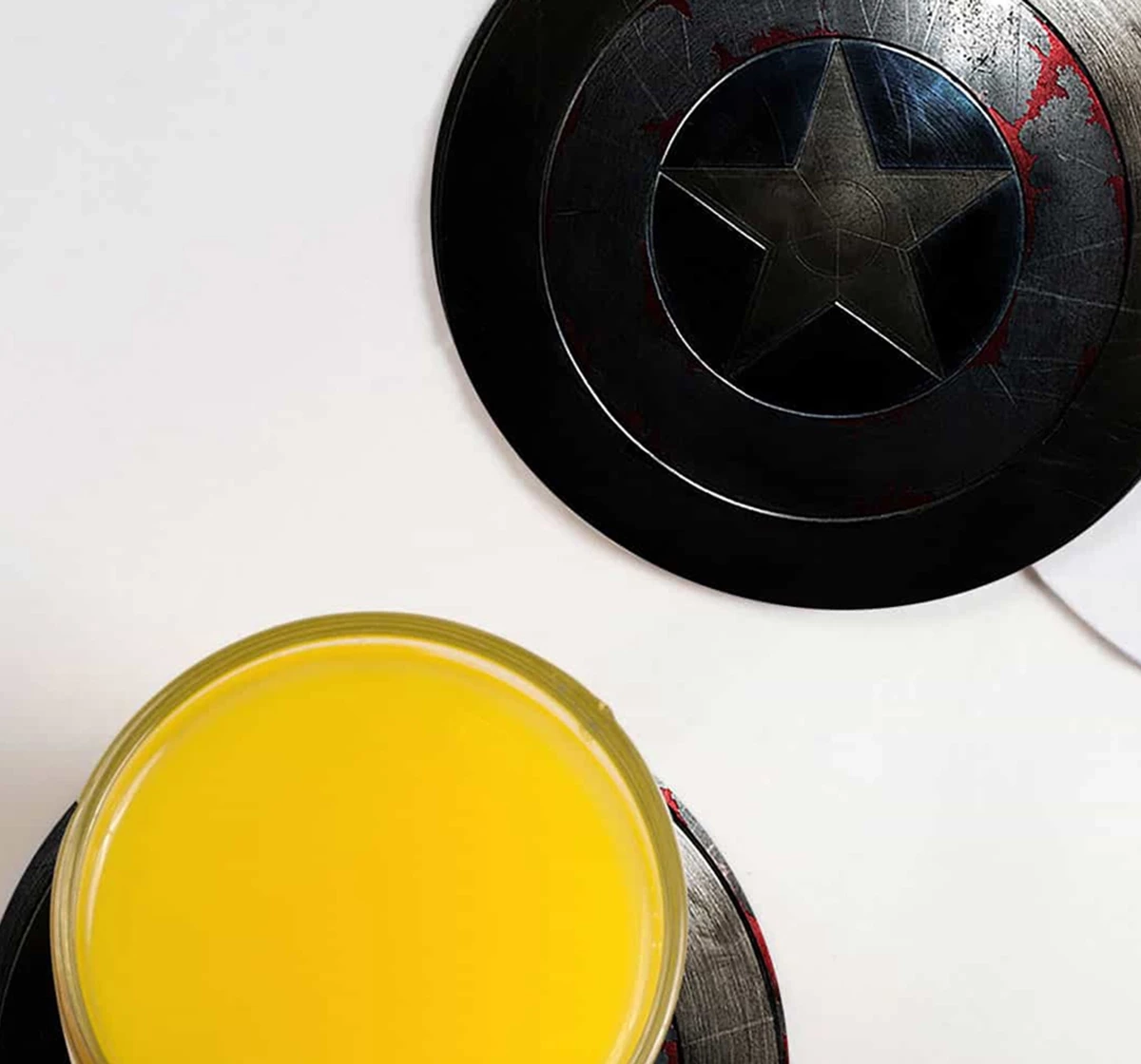 Macmerise Rusted Captains Shield Circular Coasters Multicolour 12Y+