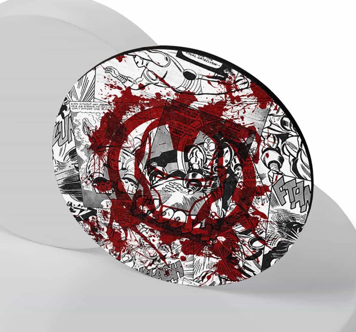 Macmerise Splash Out Ironman Circular Coasters Multicolour 12Y+