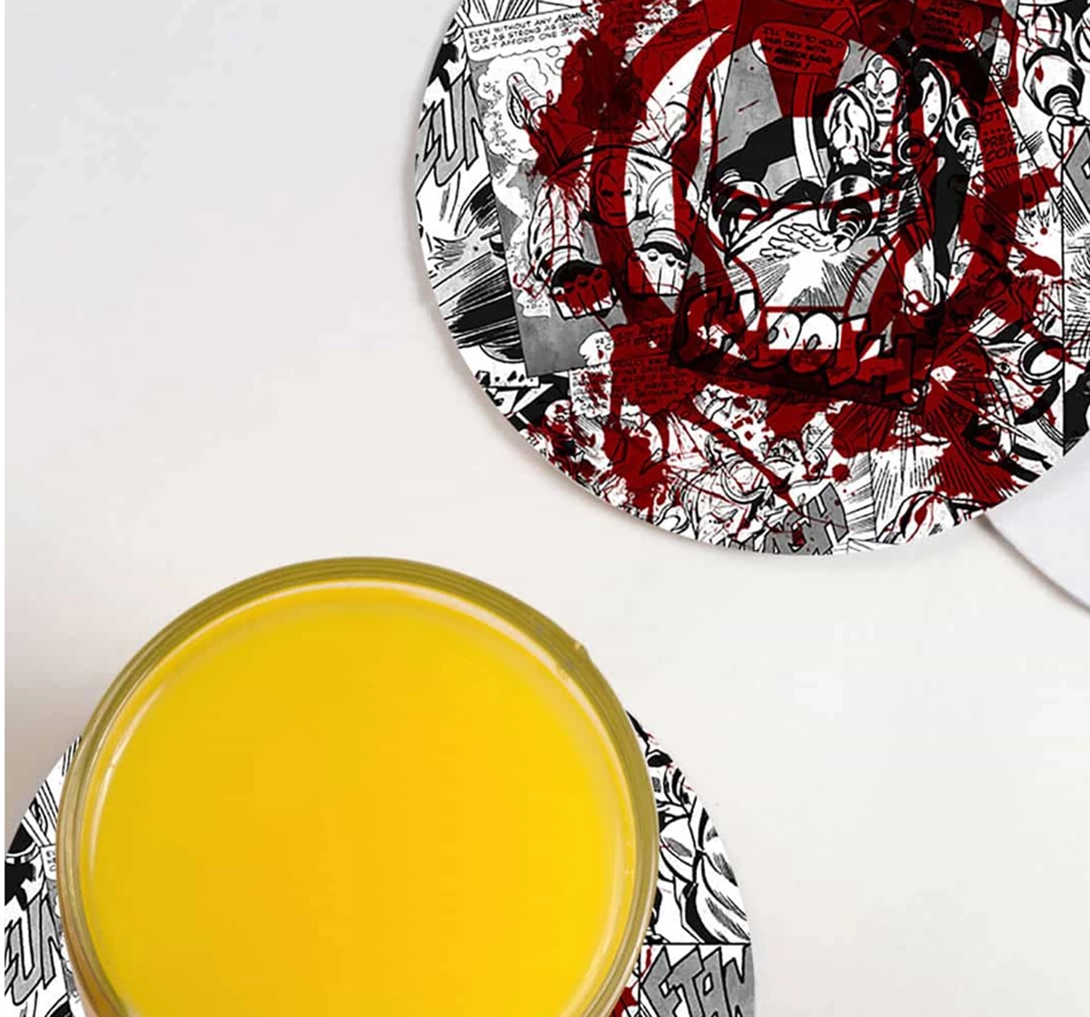 Macmerise Splash Out Ironman Circular Coasters Multicolour 12Y+
