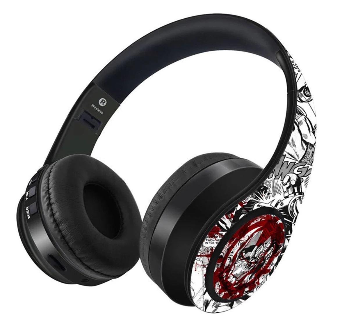 Macmerise Splash Out Ironman Decibel Wireless On Ear Headphones Multicolour 12Y+