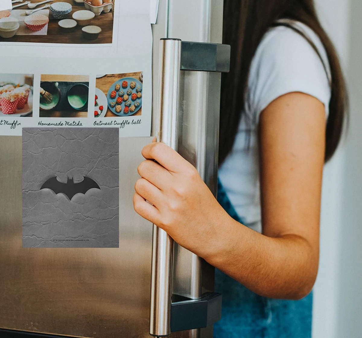 Macmerise Fade Out Batman Fridge Magnets Multicolour 12Y+
