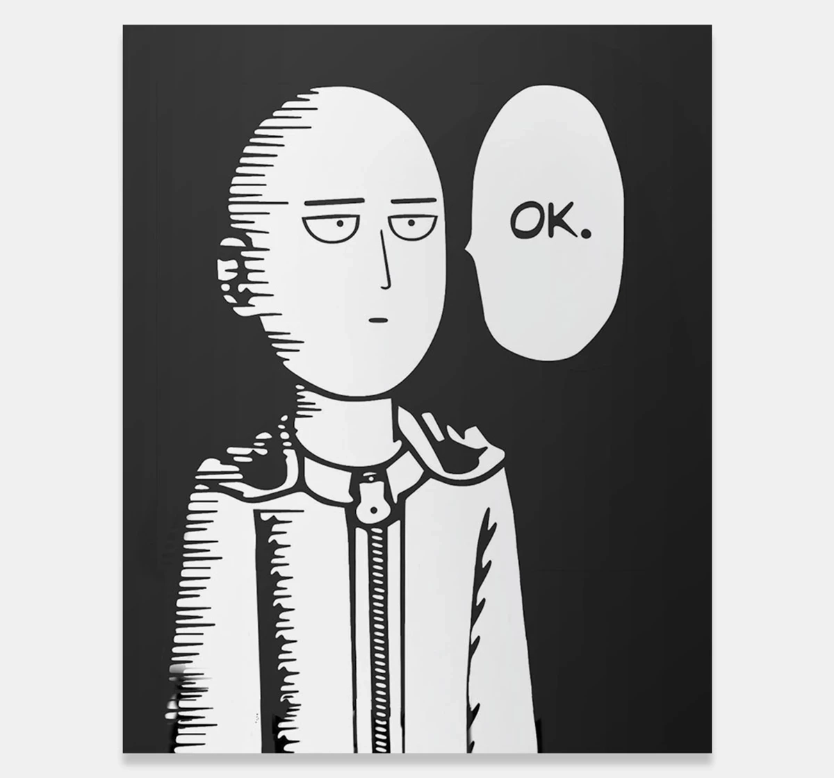 Macmerise Saitama Not Impressed Fridge Magnets Multicolour 12Y+