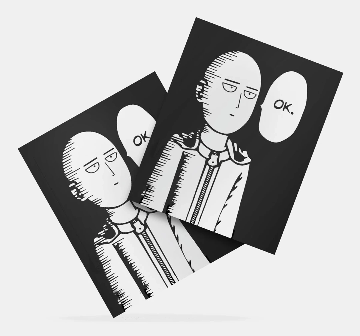 Macmerise Saitama Not Impressed Fridge Magnets Multicolour 12Y+