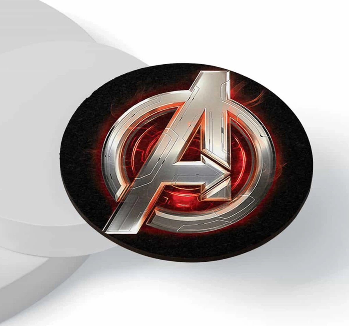 Macmerise Avengers Version 2 Circular Coasters Multicolour 12Y+