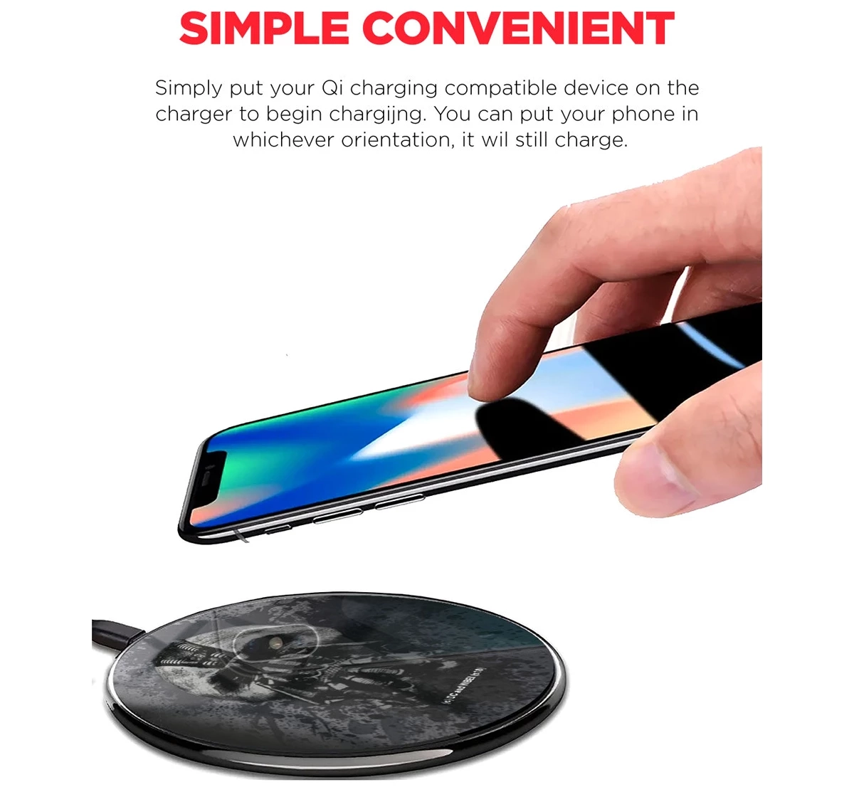 Macmerise Bane is Watching Compatible Pro Wireless Charger Multicolour 12Y+