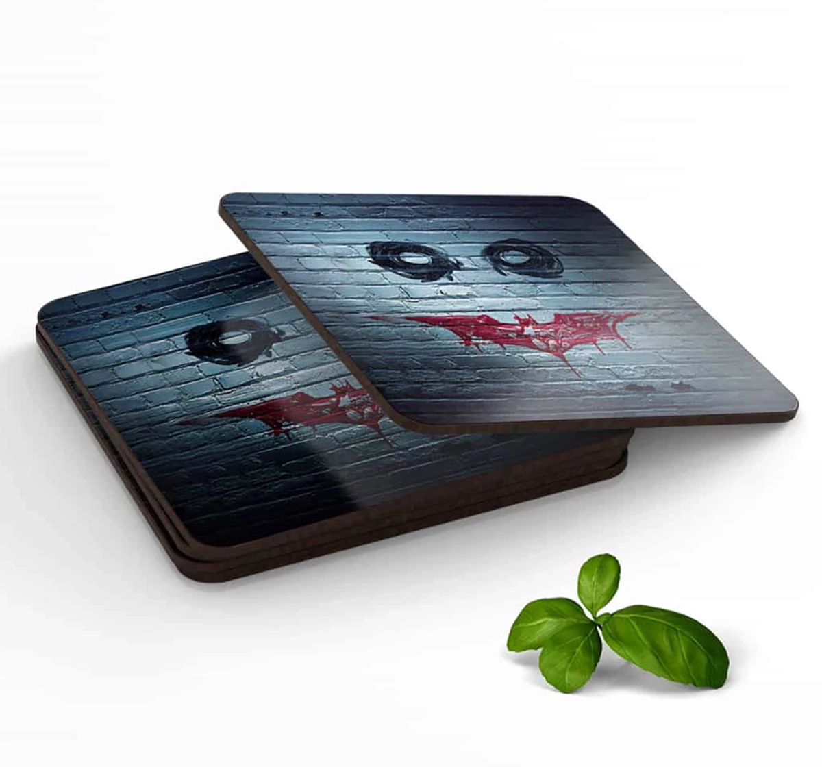 Macmerise Bat Joker Graffiti 10 X 10 cm Coasters Multicolour 12Y+