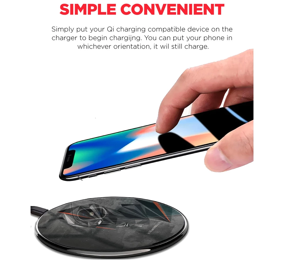 Macmerise Batman Geometric Compatible Pro Wireless Charger Multicolour 12Y+