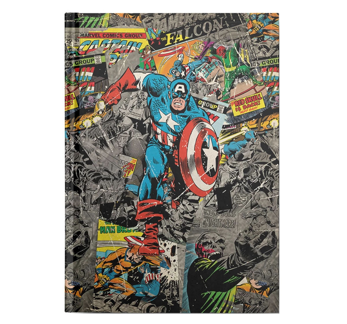 Macmerise Comic Captain America Designer Diaries Multicolour 12Y+