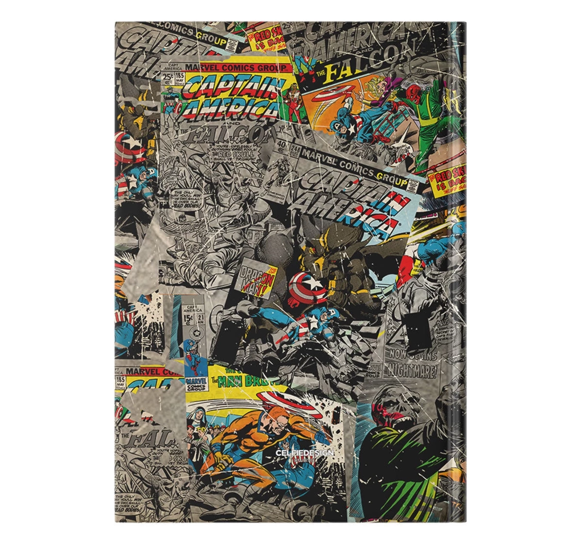 Macmerise Comic Captain America Designer Diaries Multicolour 12Y+