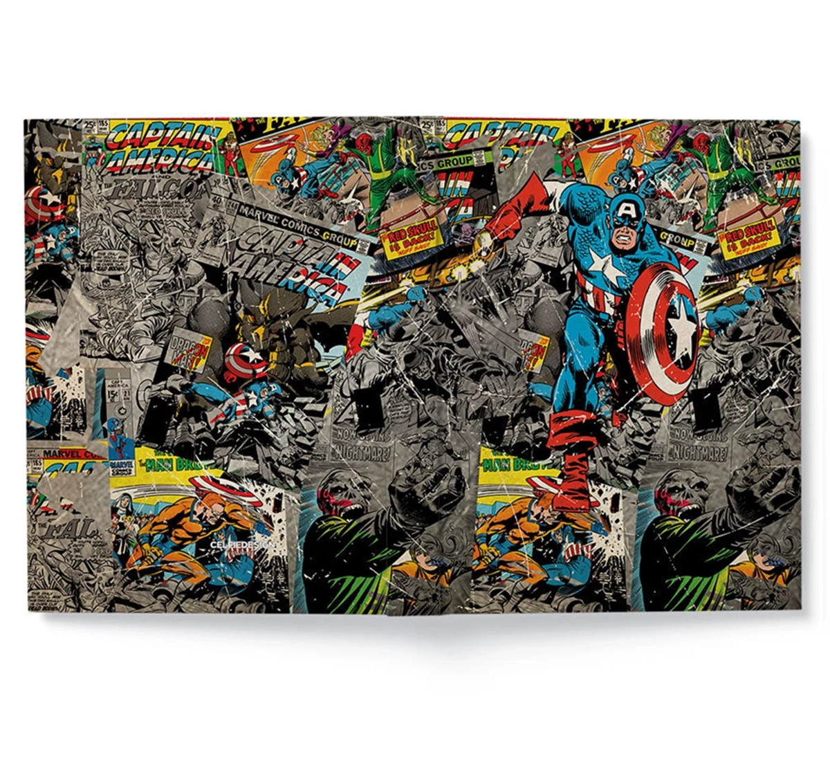 Macmerise Comic Captain America Designer Diaries Multicolour 12Y+