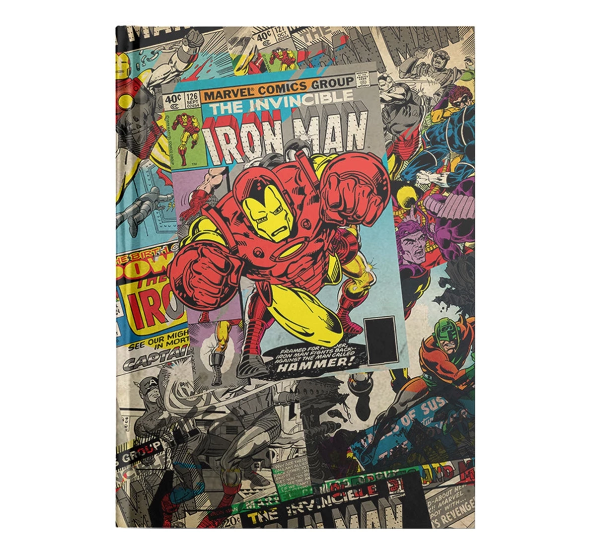 Macmerise Comic Ironman Designer Diaries Multicolour 12Y+