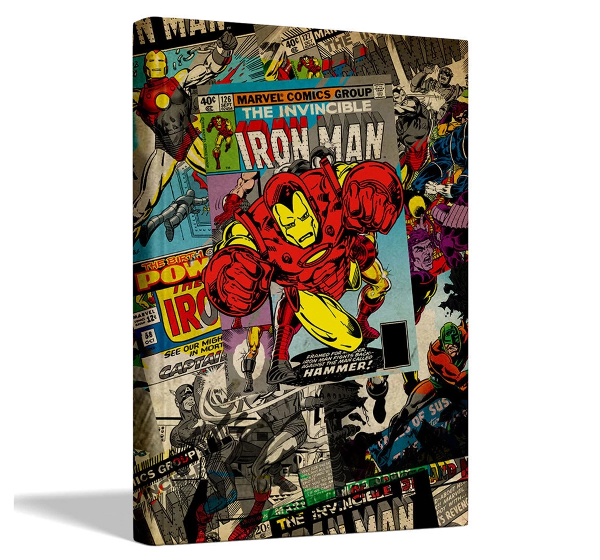 Macmerise Comic Ironman Designer Diaries Multicolour 12Y+
