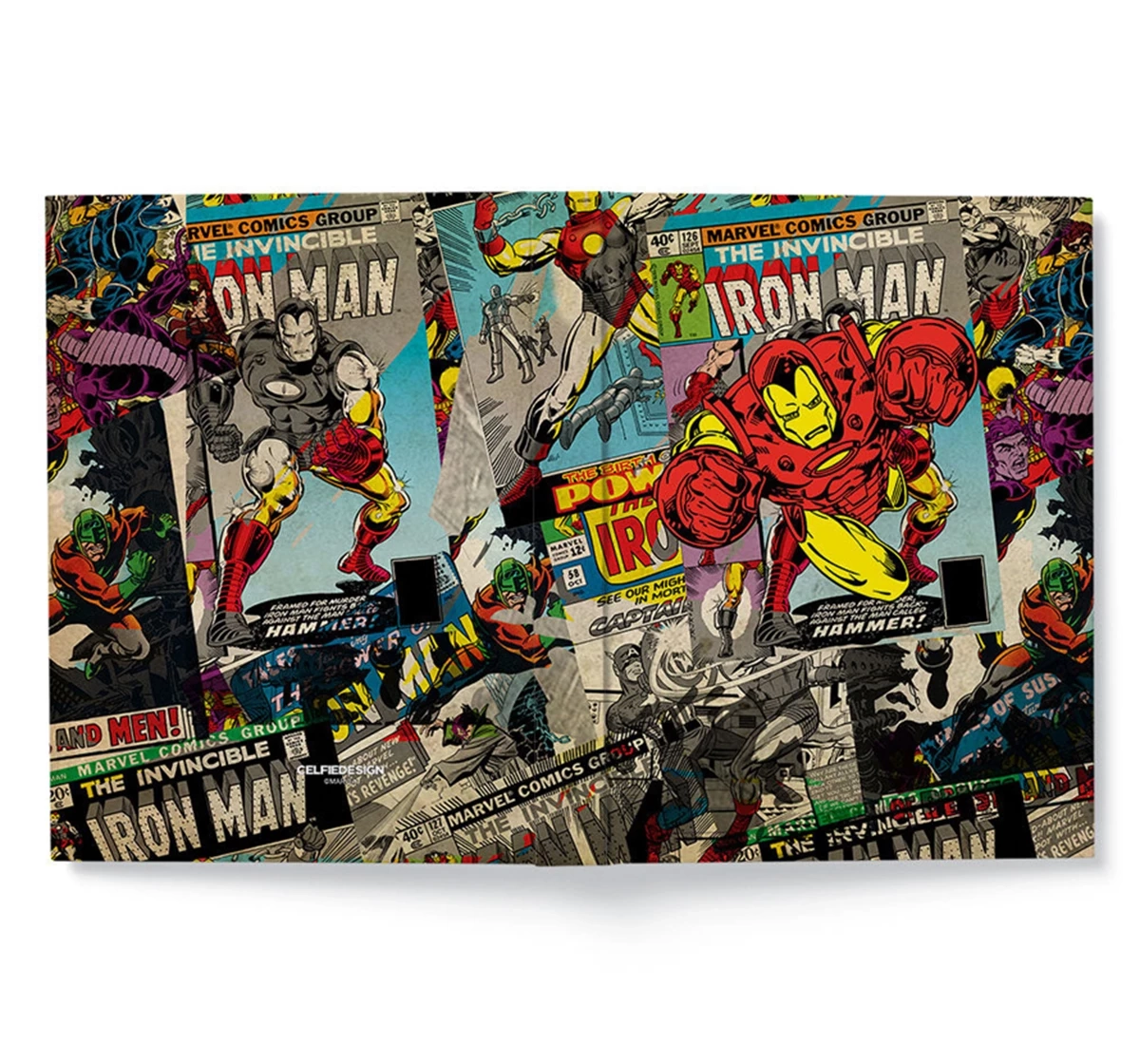 Macmerise Comic Ironman Designer Diaries Multicolour 12Y+
