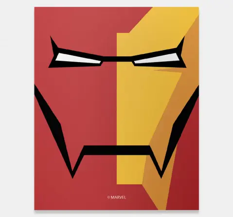 Macmerise Face Focus Ironman Fridge Magnets Multicolour 12Y+