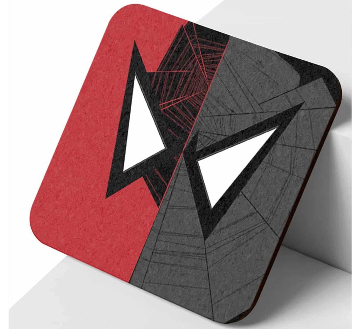 Macmerise Face Focus Spiderman 10 X 10 cm Coasters Multicolour 12Y+