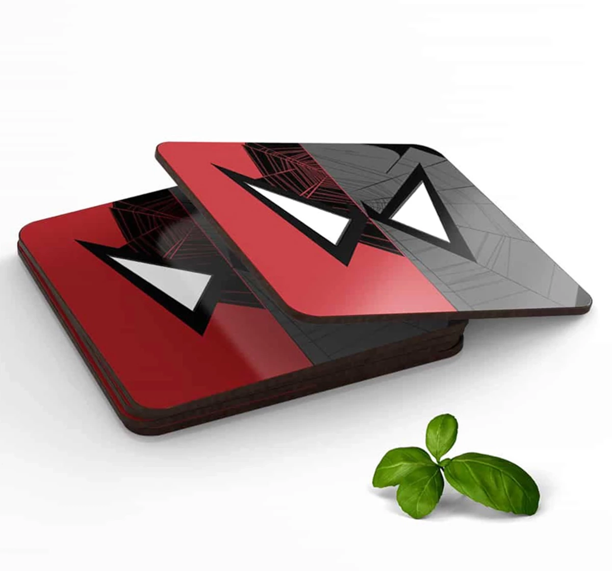 Macmerise Face Focus Spiderman 10 X 10 cm Coasters Multicolour 12Y+