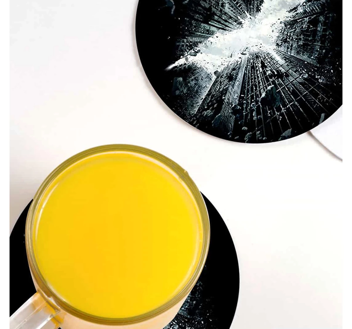 Macmerise God of Gotham Circular Coasters Multicolour 12Y+