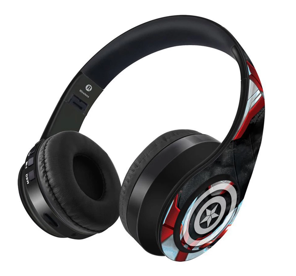 Macmerise Endgame Suit Captain America Decibel Wireless On Ear Headphones Multicolour 12Y+