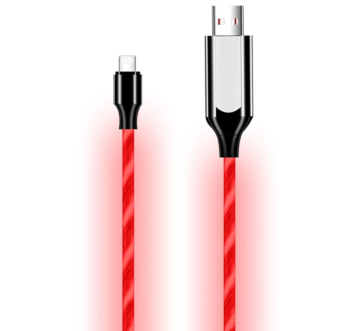 Macmerise Illume Red Lightning LED Cables Multicolour 12Y+