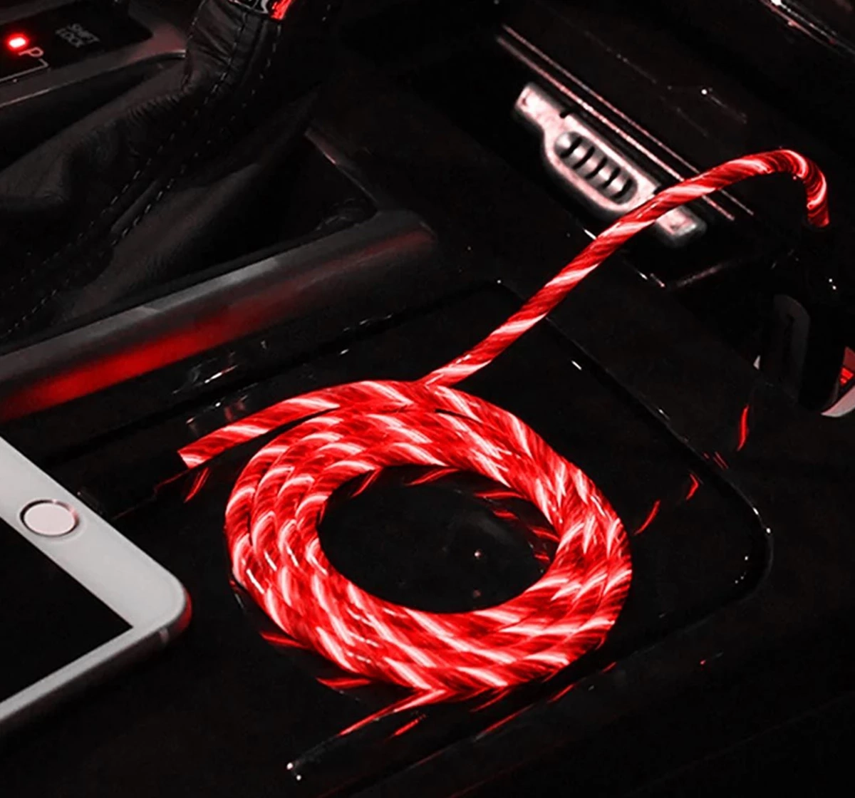 Macmerise Illume Red Lightning LED Cables Multicolour 12Y+