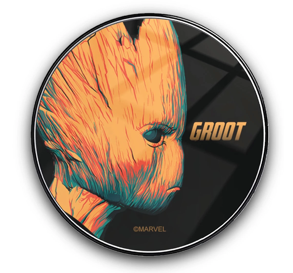 Macmerise Illuminated Groot Compatible Pro Wireless Charger Multicolour 12Y+