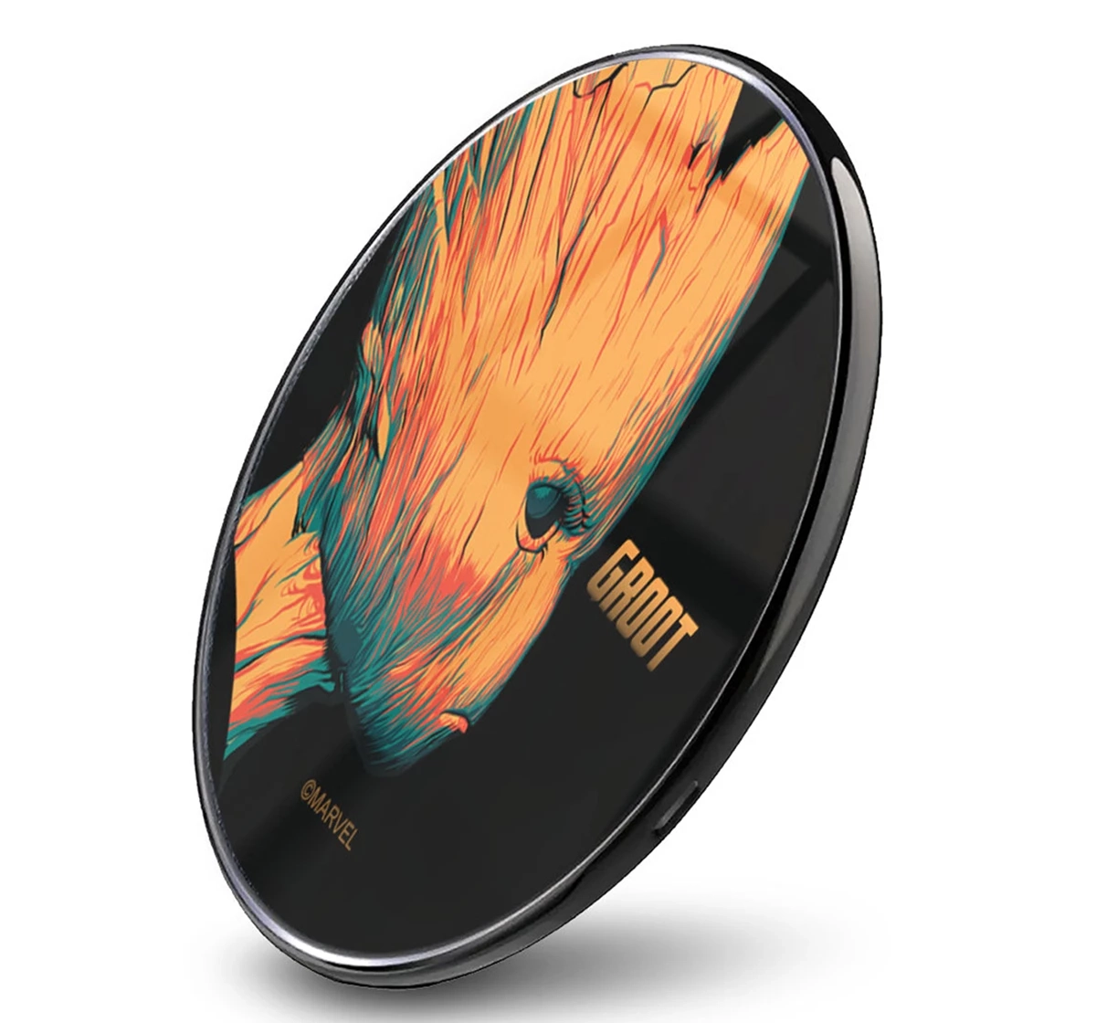 Macmerise Illuminated Groot Compatible Pro Wireless Charger Multicolour 12Y+