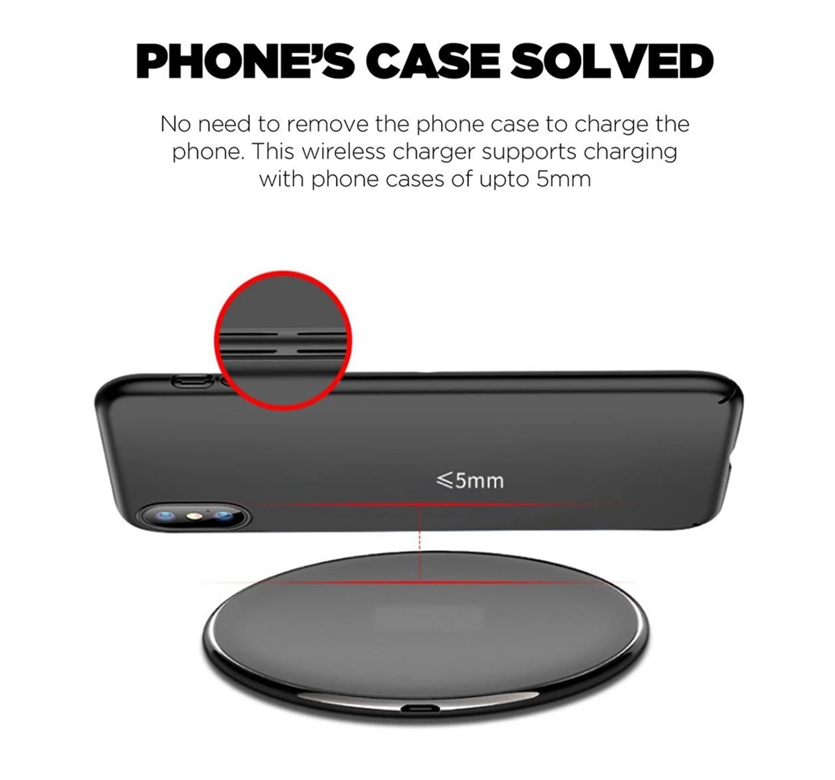 Macmerise Illuminated Black Widow Compatible Pro Wireless Charger Multicolour 12Y+