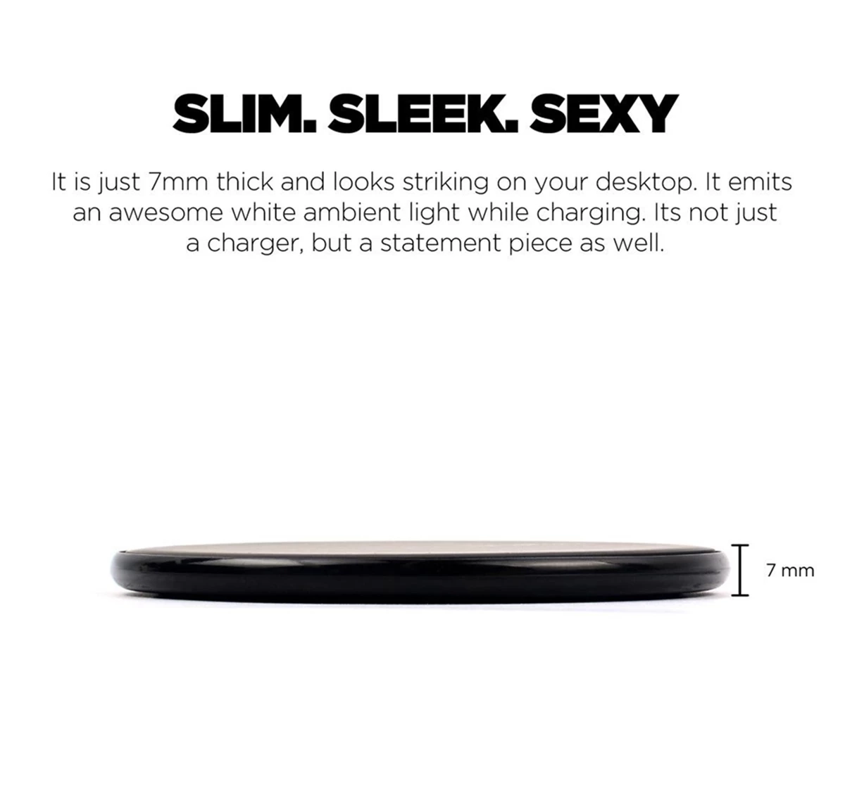 Macmerise Illuminated Black Widow Compatible Pro Wireless Charger Multicolour 12Y+