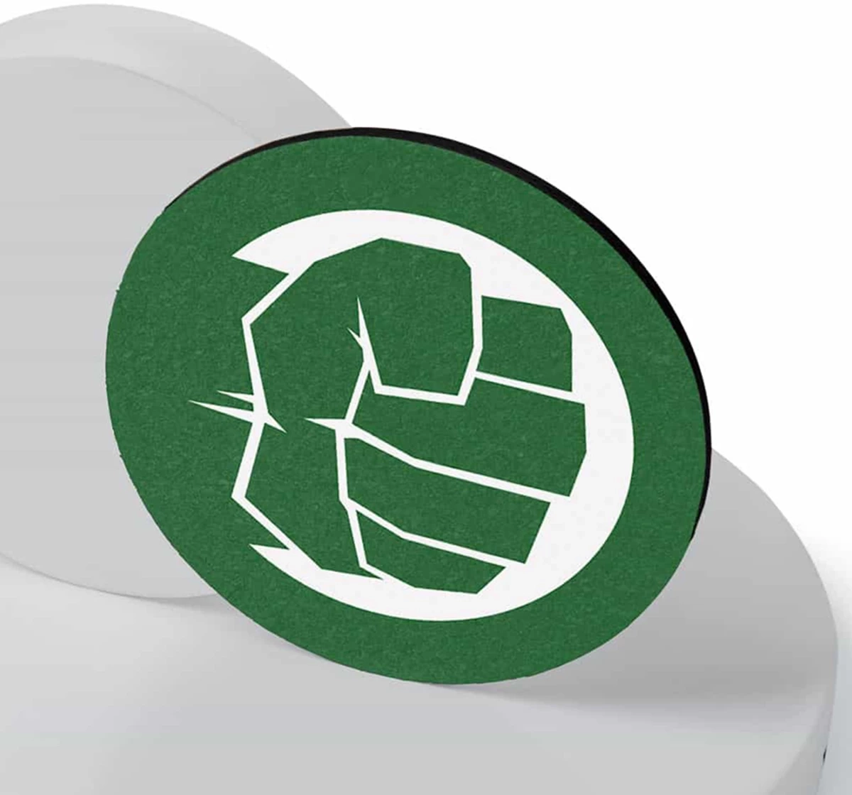 Macmerise Hulk Fist Punch Circular Coasters Multicolour 12Y+