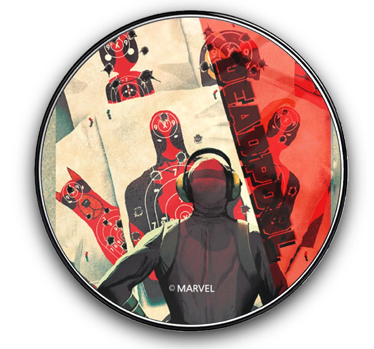 Macmerise Target Deadpool Compatible Pro Wireless Charger Multicolour 12Y+