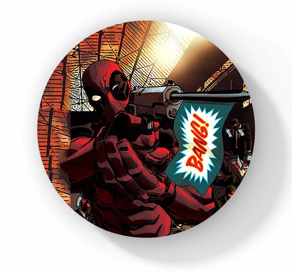 Macmerise Deadpool takes aim Circular Coasters Multicolour 12Y+