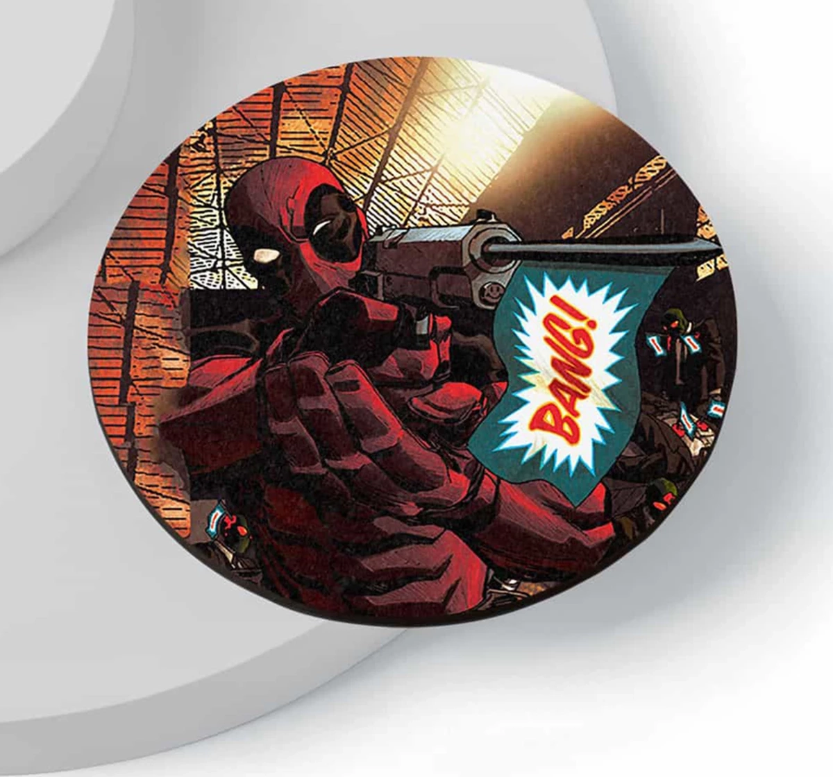Macmerise Deadpool takes aim Circular Coasters Multicolour 12Y+