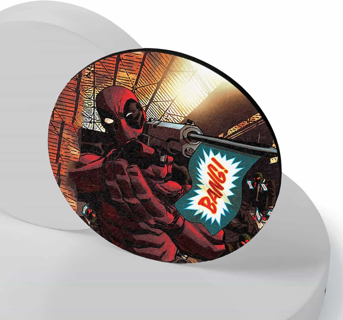 Macmerise Deadpool takes aim Circular Coasters Multicolour 12Y+