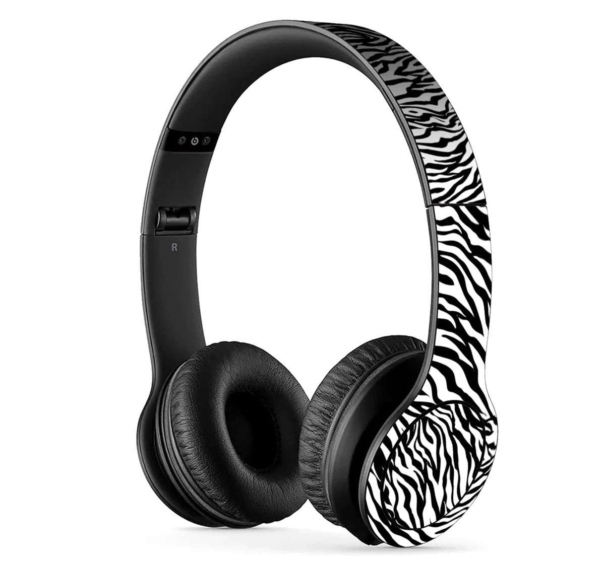 Macmerise Zebra Stripes P47 Wireless On Ear Headphones Multicolour 12Y+
