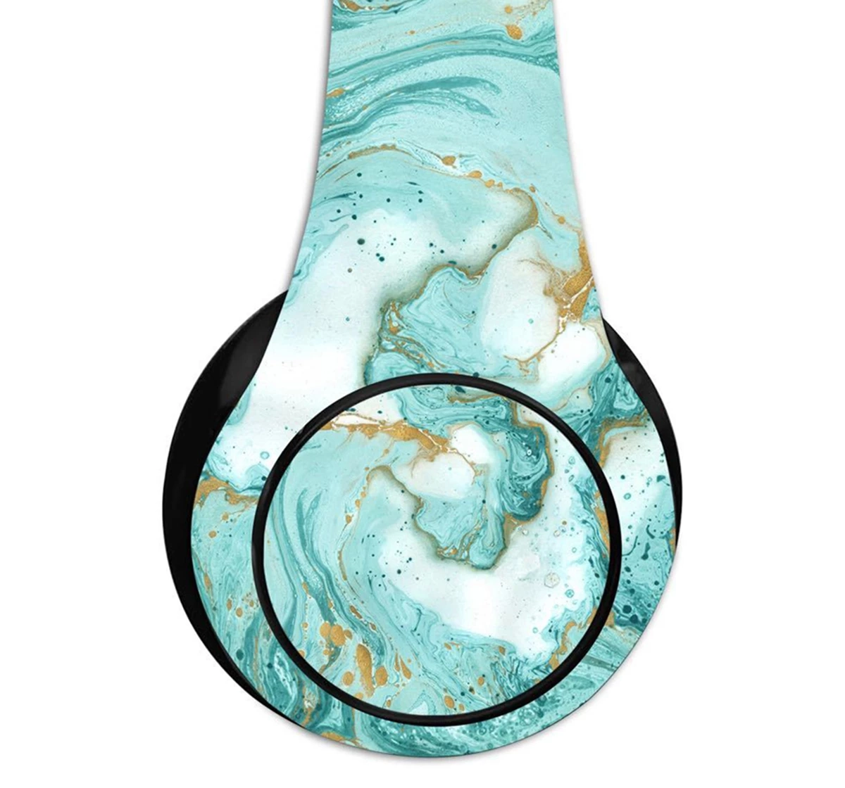 Macmerise Marble Twist Blue Decibel Wireless On Ear Headphones Multicolour 12Y+