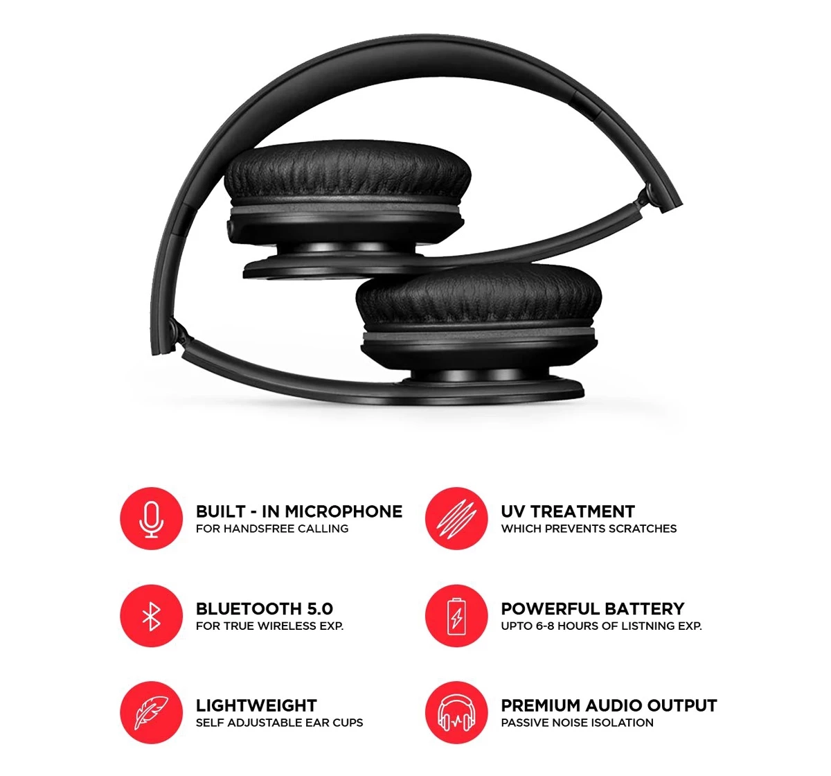 Macmerise Suit up Shazam P47 Wireless On Ear Headphones Multicolour 12Y+