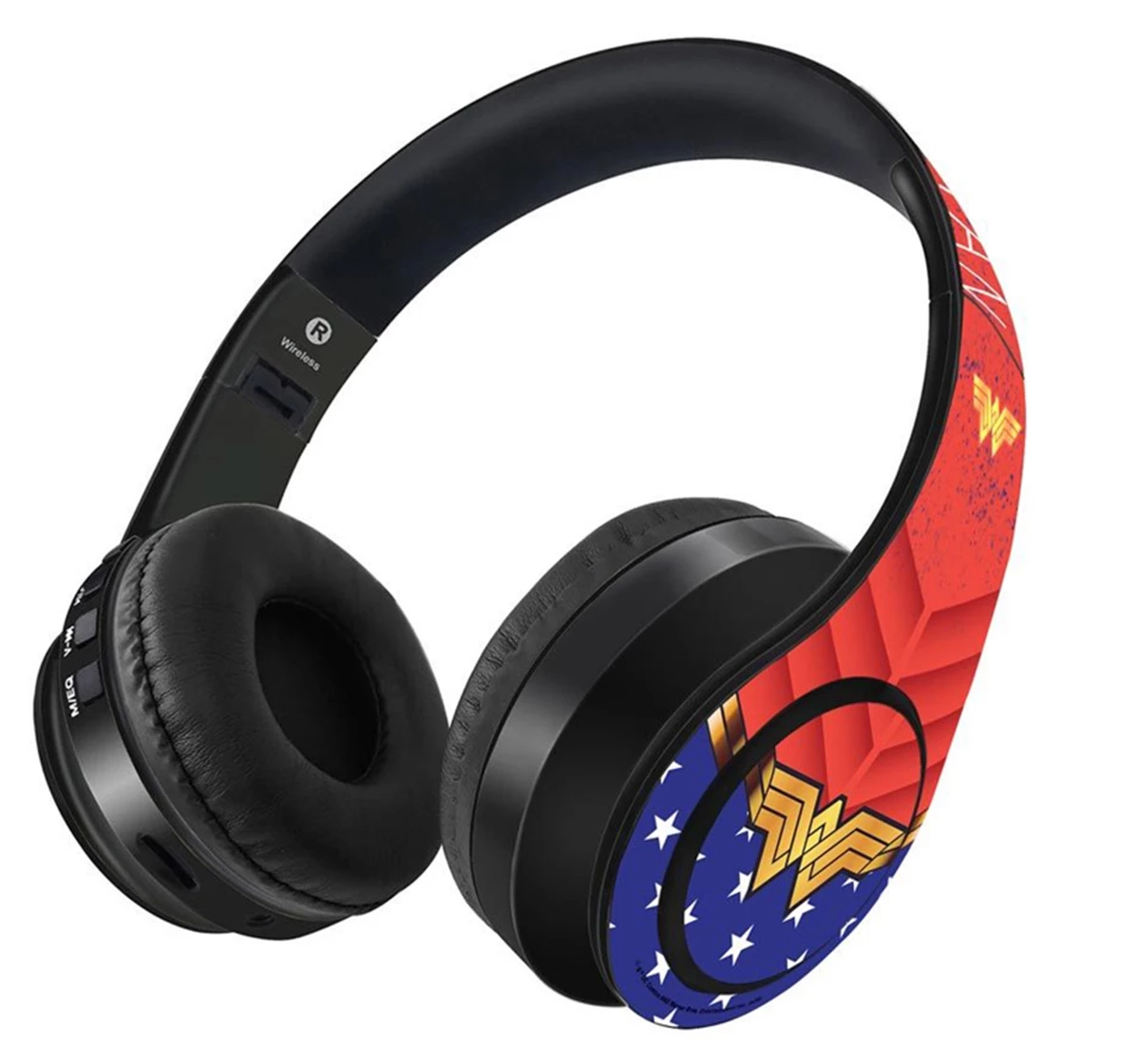 Macmerise Suit up Wonder Woman Decibel Wireless On Ear Headphones Multicolour 12Y+