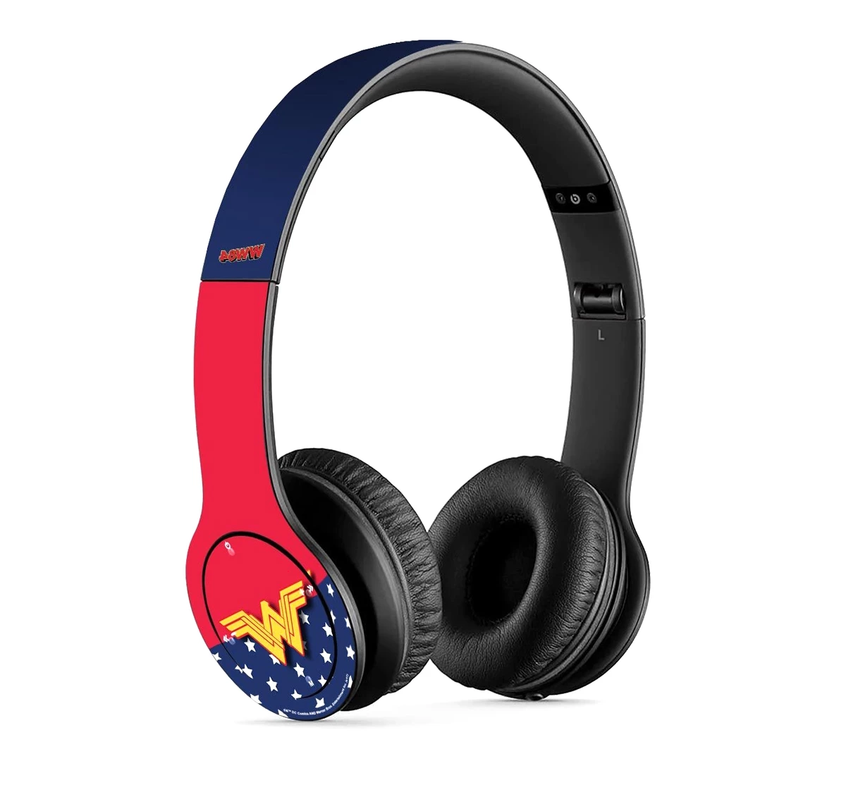 Macmerise Classic Wonder Woman Logo P47 Wireless On Ear Headphones Multicolour 12Y+