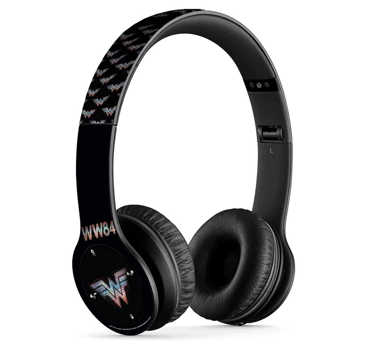Macmerise Wonder Woman 1984 Black P47 Wireless On Ear Headphones Multicolour 12Y+