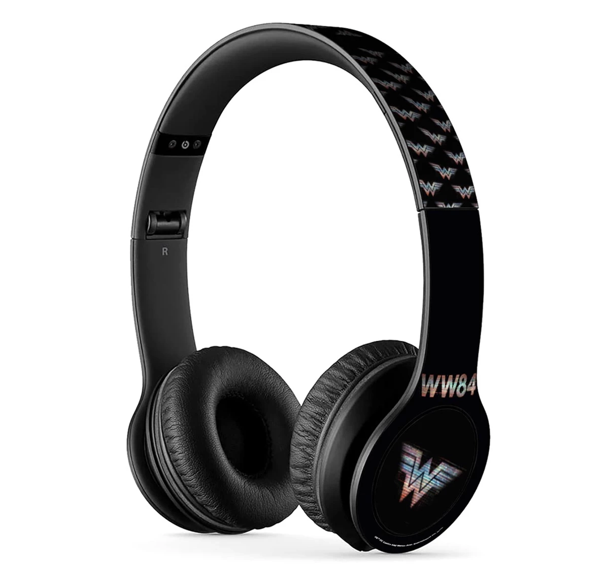 Macmerise Wonder Woman 1984 Black P47 Wireless On Ear Headphones Multicolour 12Y+