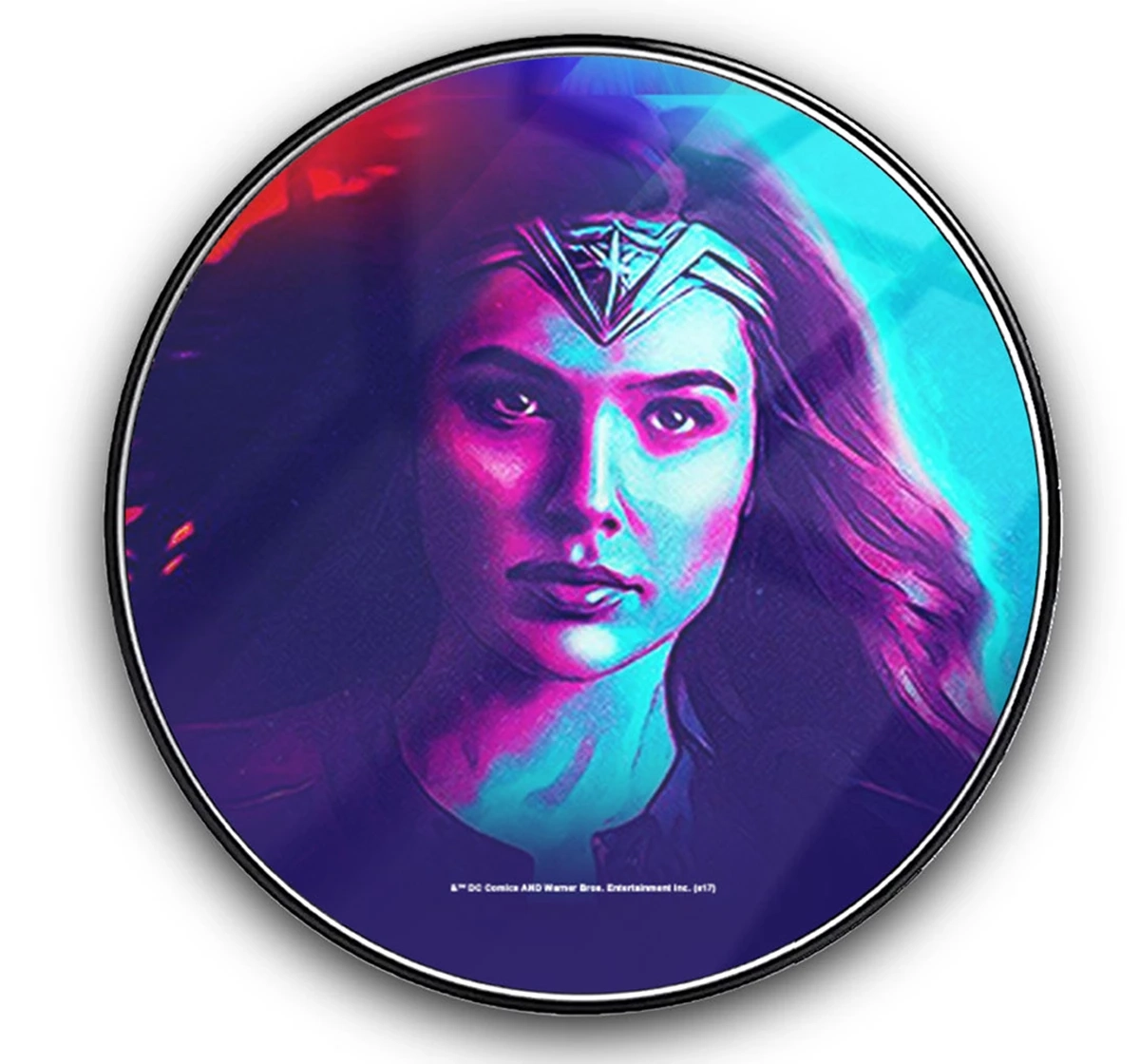 Macmerise Eagle Eye Wonder Woman Compatible Pro Wireless Charger Multicolour 12Y+