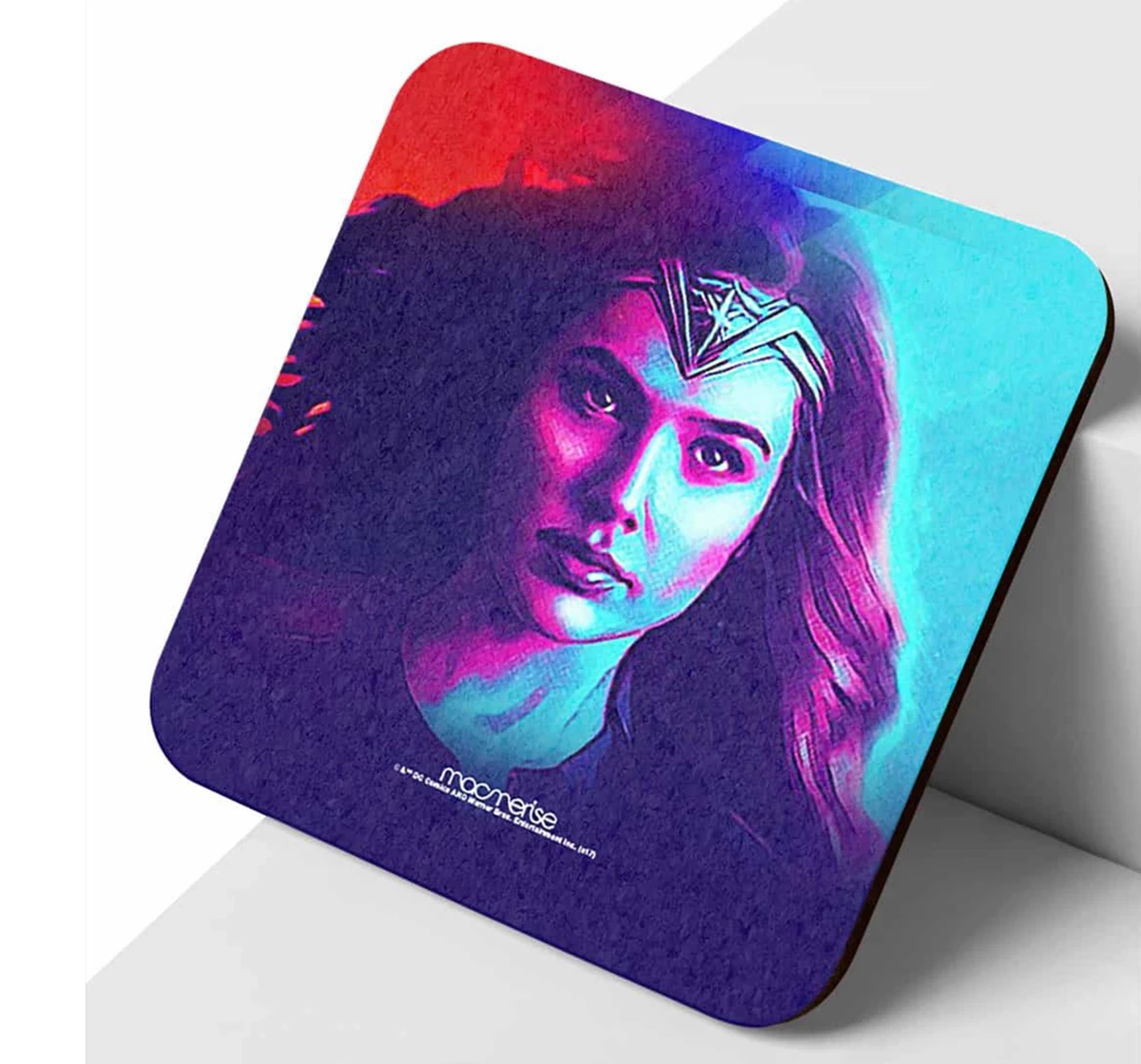 Macmerise Eagle Eye Wonder Woman 10 X 10 cm Coasters Multicolour 12Y+