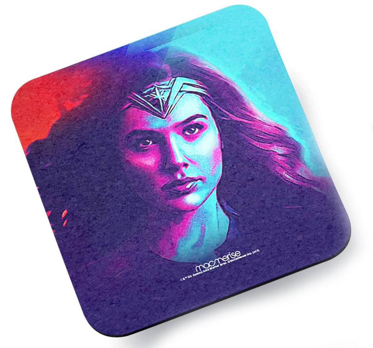 Macmerise Eagle Eye Wonder Woman 10 X 10 cm Coasters Multicolour 12Y+