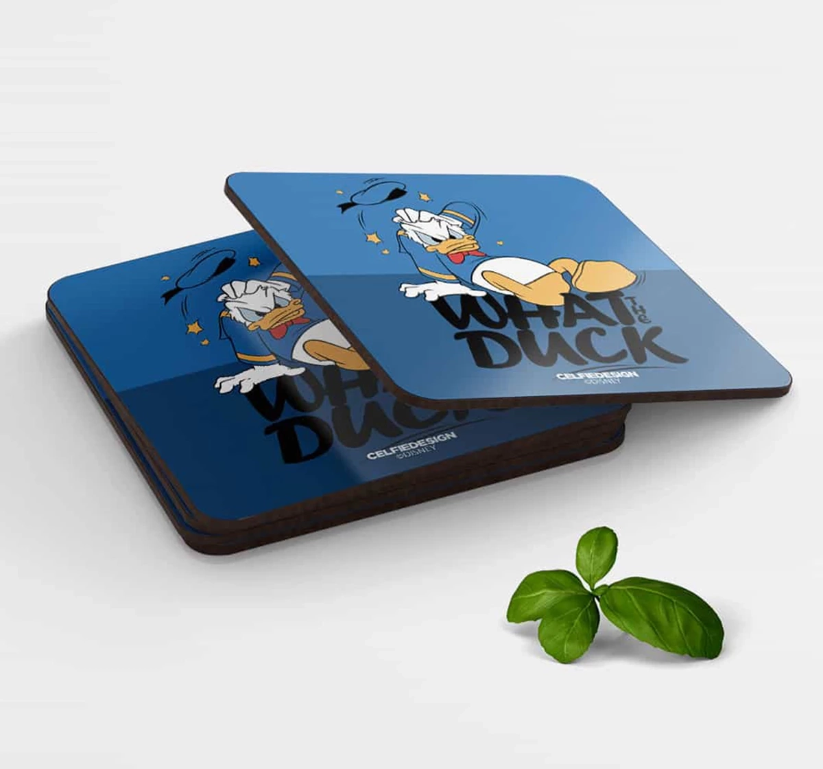 Macmerise What The Duck 10 X 10 cm Coasters Multicolour 12Y+