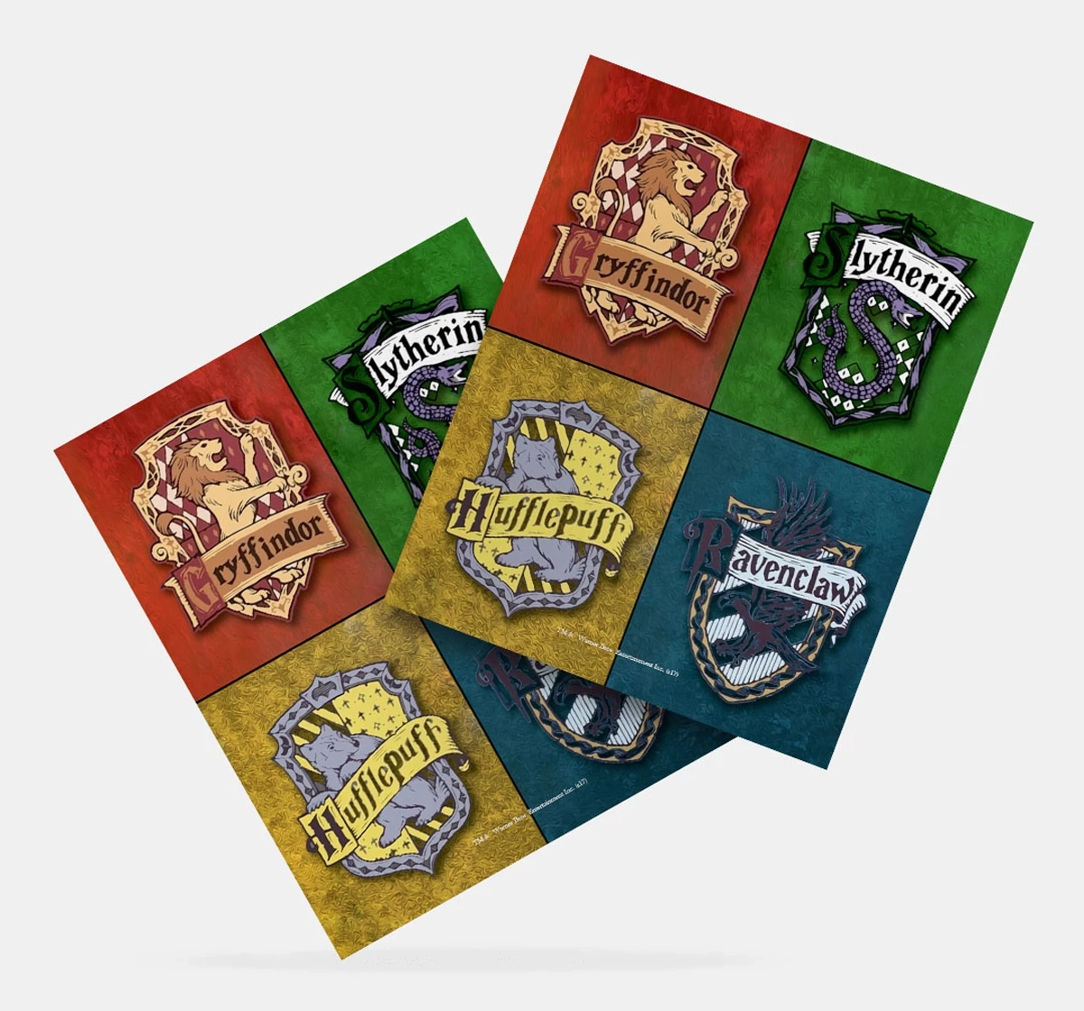 Macmerise Houses of Hogwarts Fridge Magnets Multicolour 12Y+